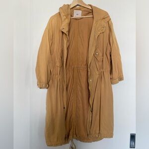 Mango - Spring midi jacket - vintage orange - size L